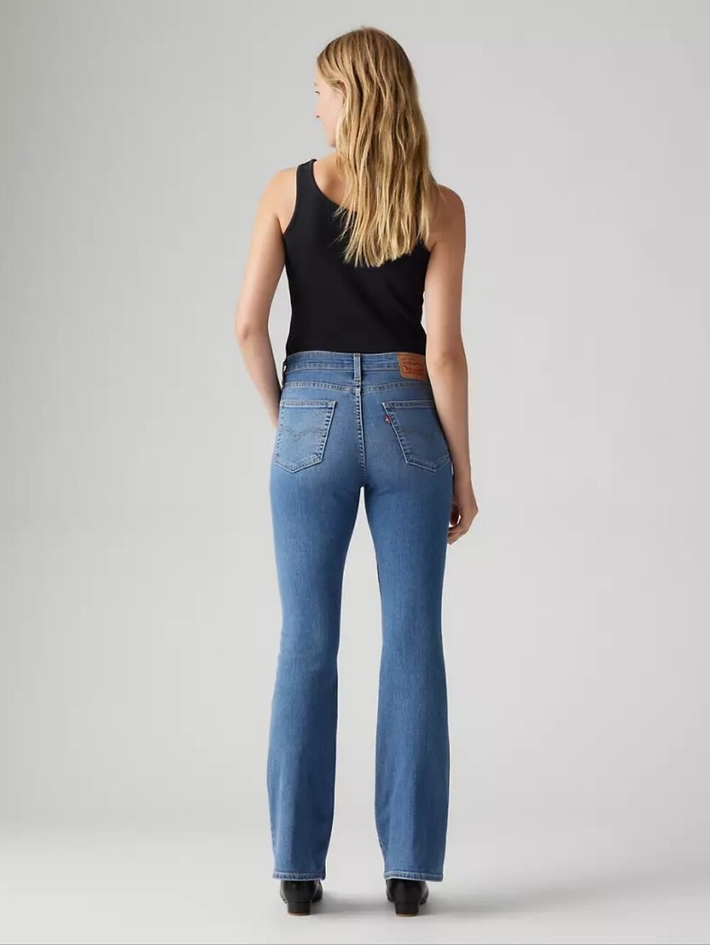Levi's Ribcage Flare Light Blue High-Rise Flare Jeans